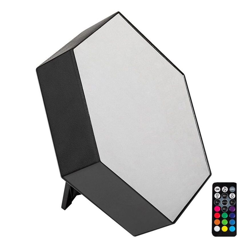 Rabalux - LED RGB Lampada da tavolo dimmerabile LED/1W/5V/3xAA + telecomando