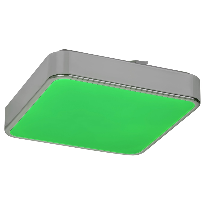 Rabalux - Plafoniera LED RGB dimmerabile da soffitto per bagno LED/22W/230V 3000-6000K IP44 + telecomando 29x29 cm