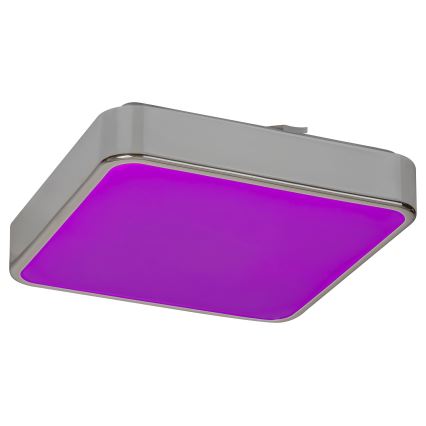 Rabalux - Plafoniera LED RGB dimmerabile da soffitto per bagno LED/22W/230V 3000-6000K IP44 + telecomando 29x29 cm