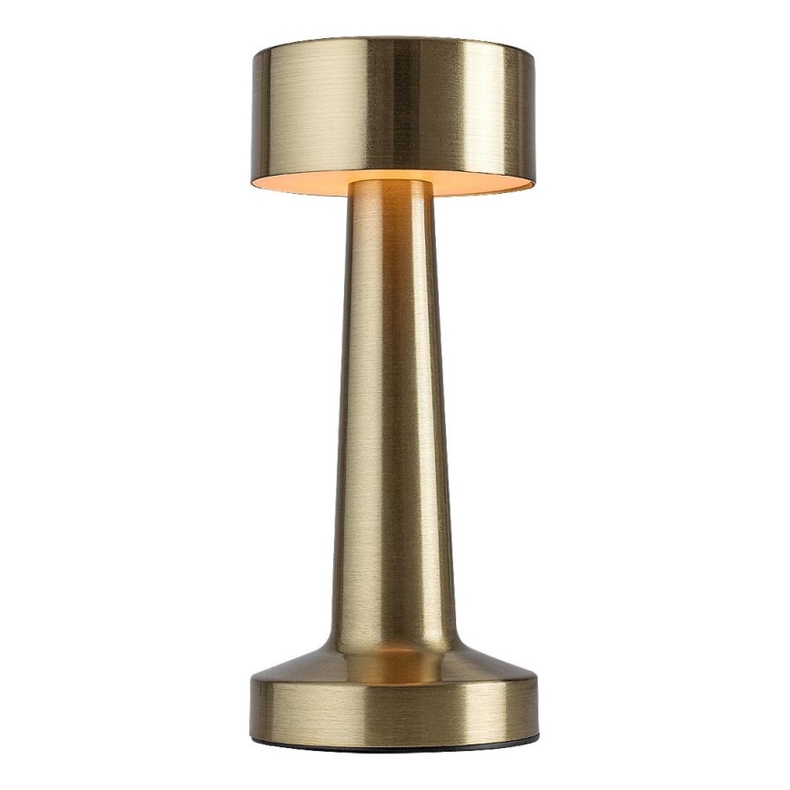 Rabalux - LED Ricaricabile touch lampada da tavolo LED/2,7W/5V 1200mAh 3000/4000/6000K oro