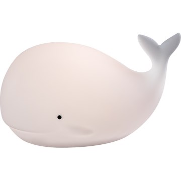 Rabalux - Luce notturna LED RGB a sfioramento, 0,05W, 1x CR2032, a forma di balena