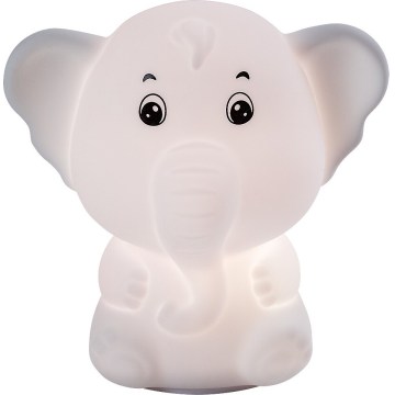 Rabalux - Luce notturna LED RGB a sfioramento LED/0,05W/1xCR2032 elefante