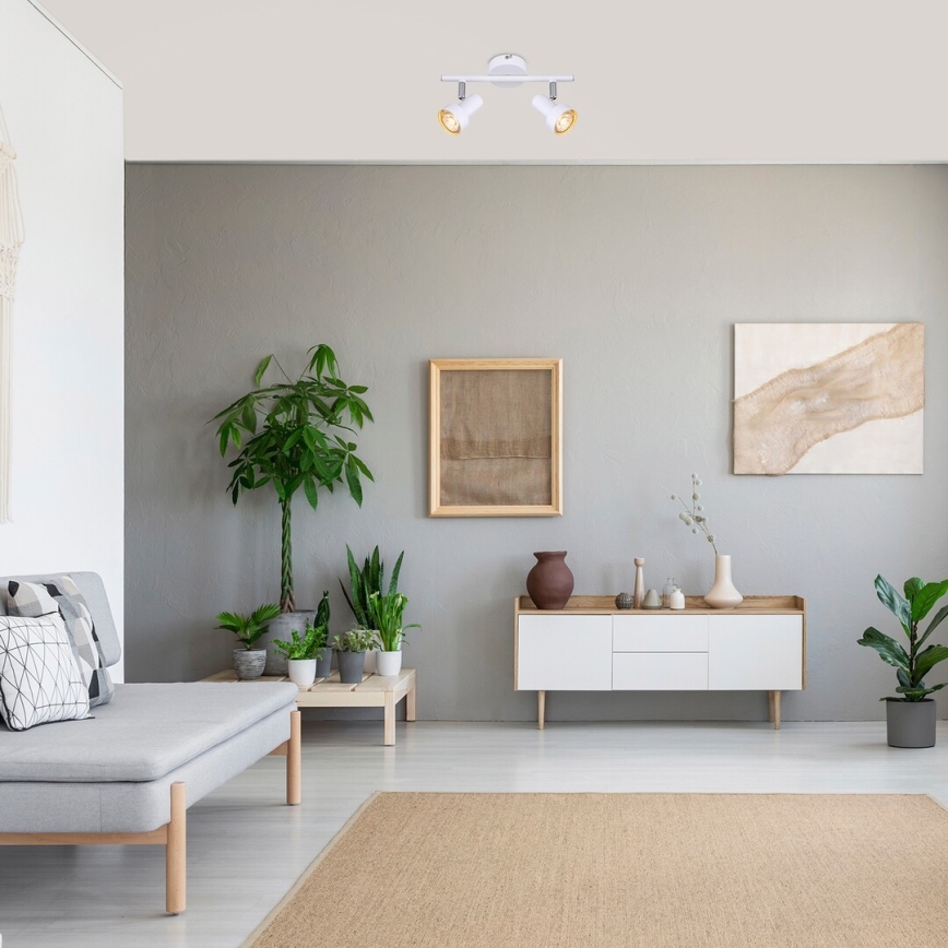Rabalux - Luce Spot 2xGU10/50W/230V