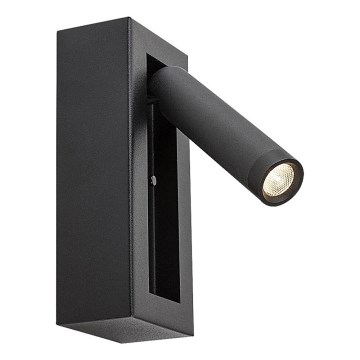 Rabalux - Luce Spot da parete a LED LED/4W/230V nero