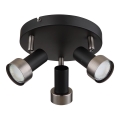 Rabalux - Plafoniera con faretti 3xGU10/50W/230V