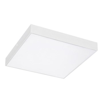 Rabalux - Plafoniera da bagno a LED 18W/230V 2800-6000K IP44 bianca 17,5x17,5 cm
