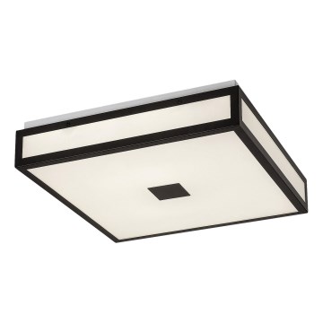Rabalux - Plafoniera da bagno LED/18W/230V IP44 nera 30x30 cm