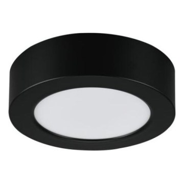Rabalux - Plafoniera da bagno LED/7W/230V Ø 12 cm IP44 nero