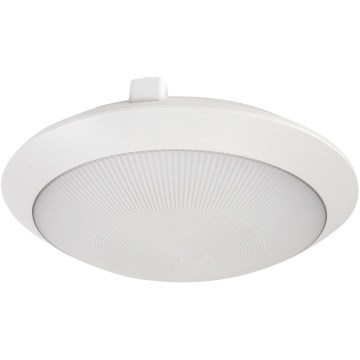 Rabalux - Plafoniera da esterno con sensore di movimento 1xE27/9W/230V IP65 Ø 30 cm bianca