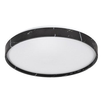 Rabalux - Plafoniera da soffitto dimmerabile a LED LED/24W/230V 3000-6500K Ø 38 cm nera + telecomando