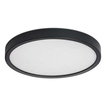 Rabalux - Plafoniera da soffitto per bagno a LED/18W/230V 3000/4000/6000K Ø 29 cm IP44 nero