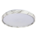 Rabalux - Plafoniera dimmerabile a LED/24W/230V 3000-6500K Ø 38 cm bianca + telecomando