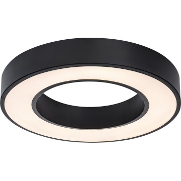 Rabalux - Plafoniera dimmerabile a LED 45W/230V 3000-6500K Ø 60 cm nera + telecomando