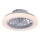 Rabalux - Plafoniera dimmerabile a LED con ventilatore LED/24W/230V 3000-6500K + telecomando