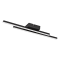 Rabalux - Plafoniera LED/12W/230V 3000K nera