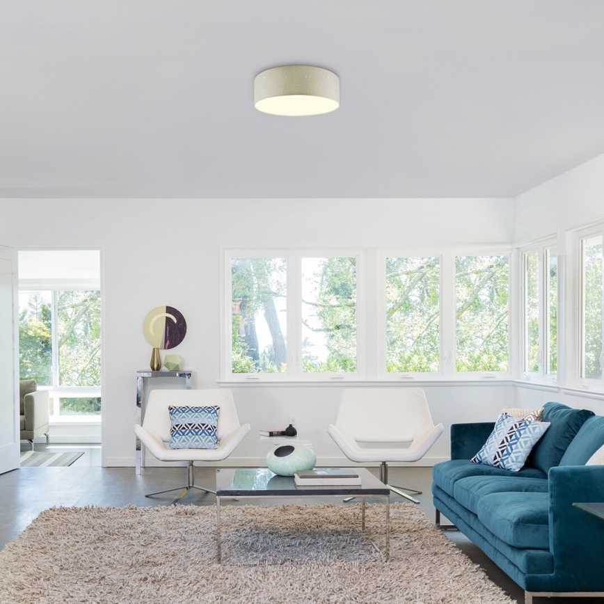 Rabalux - Plafoniera LED 22W/230V, colore crema, Ø 40 cm