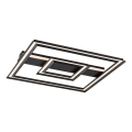 Rabalux - Plafoniera LED/48W/230V 3000K nero 48,5x48,5 cm