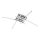 Rabalux - Plafoniera LED 4xLED/6W/230V 48x66,5 cm
