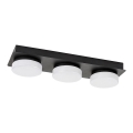 Rabalux - Plafoniera LED da bagno 3xLED/6W/230V IP44 nero