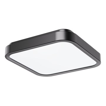 Rabalux - Plafoniera LED da bagno LED/48W/230V IP44 4000K 42x42 cm nero