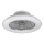 Rabalux - Plafoniera LED dimmerabile con ventilatore LED/30W/230V + TC 3000-6500K