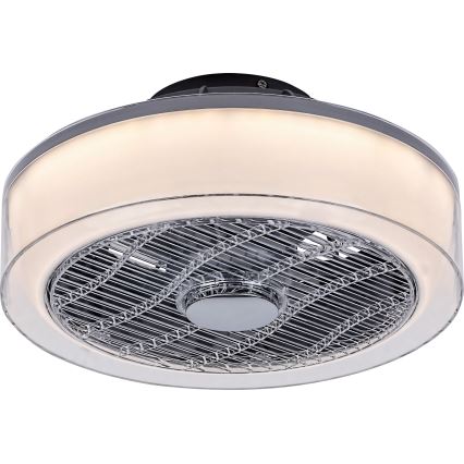 Rabalux -  Plafoniera LED dimmerabile con ventilatore LED/30W/230V + TC 3000-6000K