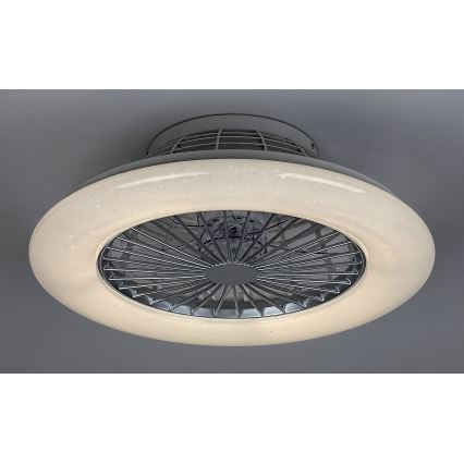 Rabalux - Plafoniera LED dimmerabile con ventilatore LED/30W/230V + TC 3000-6500K