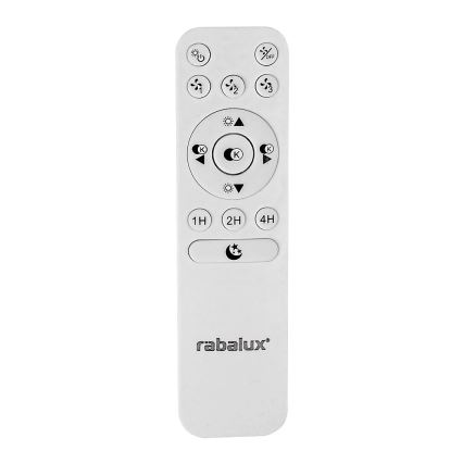 Rabalux - Plafoniera LED dimmerabile con ventilatore LED/30W/230V + TC 3000-6500K