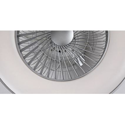 Rabalux - Plafoniera LED dimmerabile con ventilatore LED/40W/230V + TC 3000-6500K