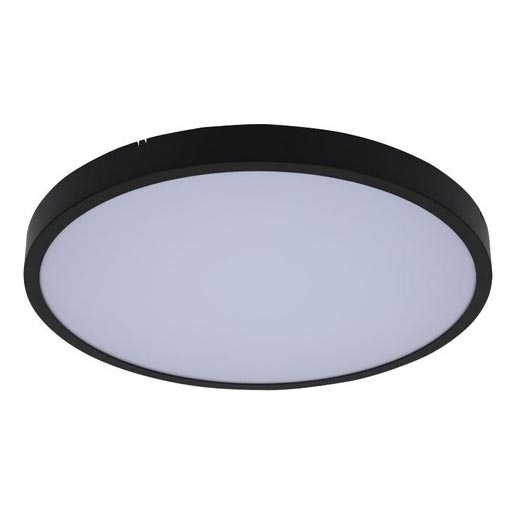 Rabalux - Plafoniera LED dimmerabile da bagno LED/36W/230V 3000-6000K IP44 diametro 42 cm nero + telecomando