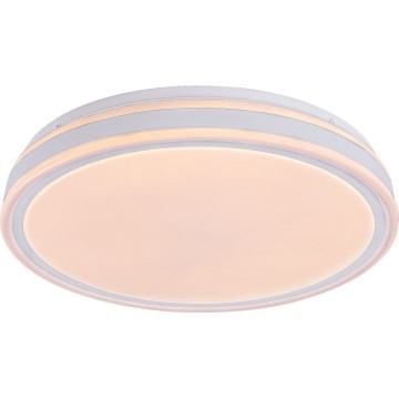 Rabalux - Plafoniera LED dimmerabile LED/23W/230V 3000-6500K Ø 38,5 cm nero + telecomando