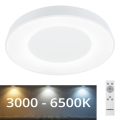 Rabalux - Plafoniera LED dimmerabile LED/38W/230V bianca + TC 3000-6500K