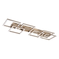 Rabalux - Plafoniera LED dimmerabile LED/40W/230V 3000-6500K 33x100 cm dorata + telecomando