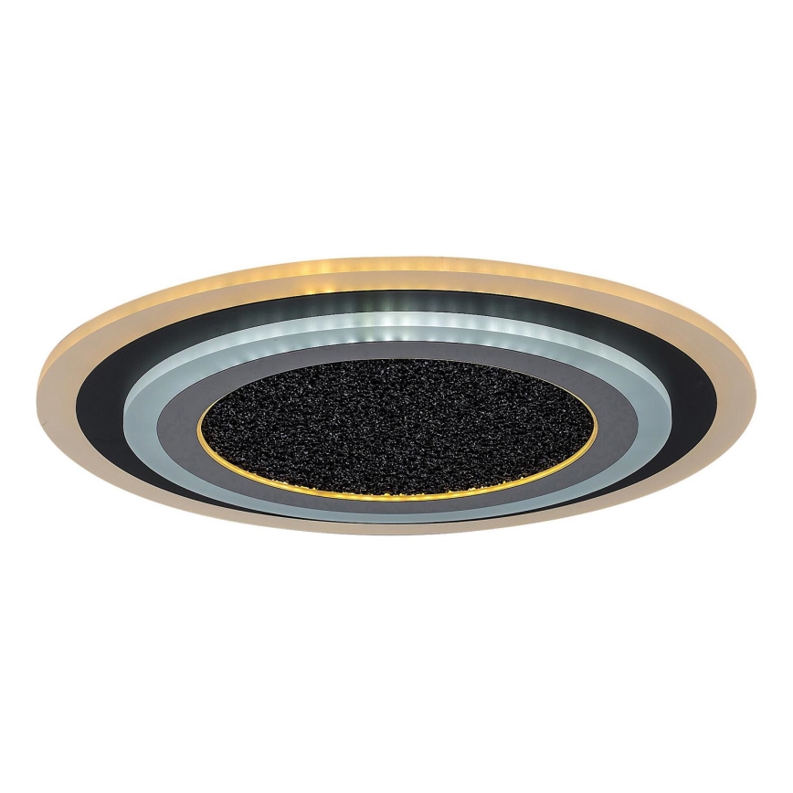 Rabalux - Plafoniera LED dimmerabile LED/56W/230V 3000/4000/6000K nero + telecomando