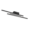 Rabalux - Plafoniera LED LED/18W/230V 3000K nero