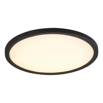 Rabalux - Plafoniera LED LED/24W/230V 3000/4000/6000K diametro 29 cm nero