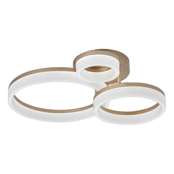 Rabalux - Plafoniera LED LED/24W/230V 3000/4000/6500K oro 38x51 cm
