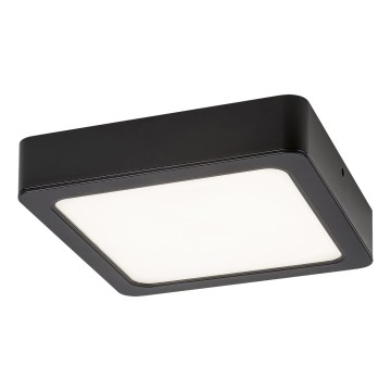 Rabalux - Plafoniera LED LED/24W/230V 4000K 22x22 cm nero