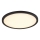 Rabalux - Plafoniera LED LED/36W/230V 3000/4000/6000K diametro 40 cm nero