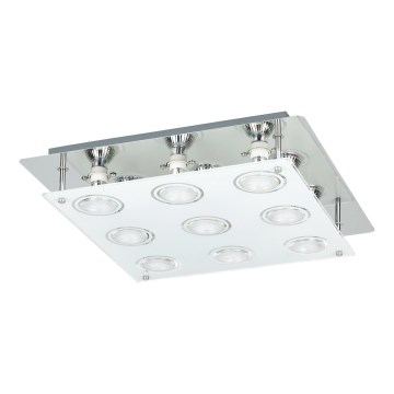 Rabalux - Plafoniera LED NAOMI 9xGU10/5W 38x38 cm