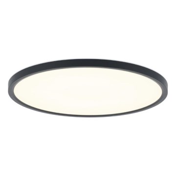 Rabalux - Plafoniera LED per bagno LED/24W/230V 3000/4000/6000K Ø 40 cm IP44 nera