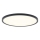 Rabalux - Plafoniera LED per bagno LED/24W/230V 3000/4000/6000K Ø 40 cm IP44 nera