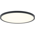 Rabalux - Plafoniera LED per bagno LED/24W/230V 3000/4000/6000K Ø 40 cm IP44 nero