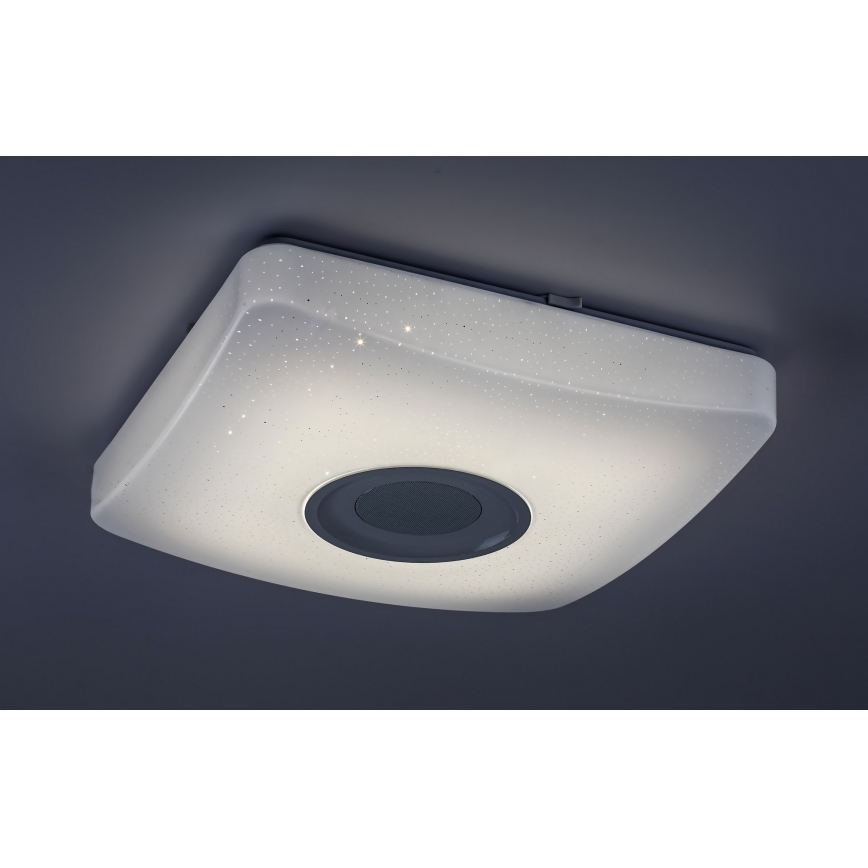 Rabalux - Plafoniera LED RGB dimmerabile con altoparlante LED/18W/230V + TC 3000-6000K Bluetooth