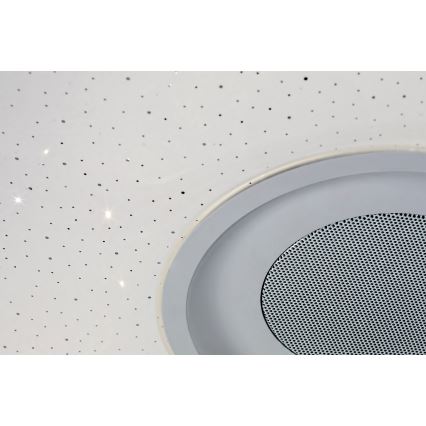 Rabalux - Plafoniera LED RGB dimmerabile con altoparlante LED/18W/230V 3000-6000K Bluetooth + telecomando 36,5x36,5 cm