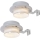 Rabalux - Set 2x lampada da parete solare LED/0,06W/1,2V 300 mAh IP44
