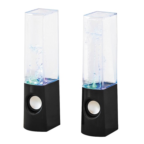 Rabalux - SET 2x speaker con RGB LED lighting 2xLED/5W/5V