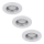 Rabalux - SET 3xLED Lampada da incasso 3xGU10/3W/230V IP40