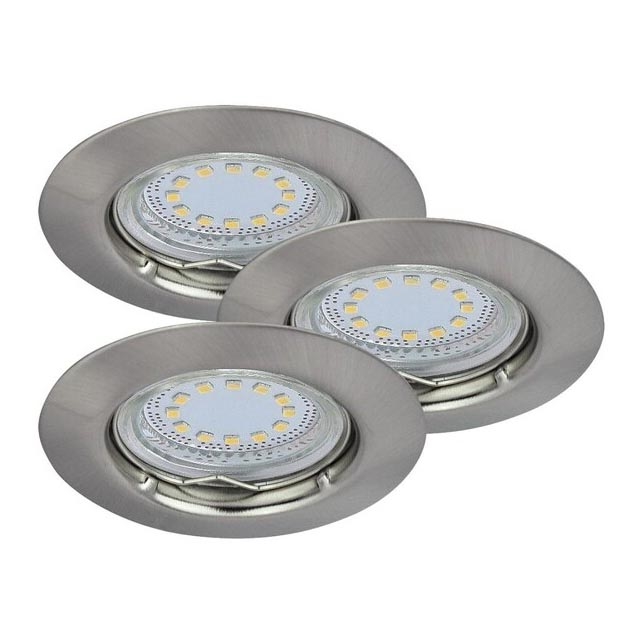 Rabalux - SET 3xLED Lampada da incasso 3xGU10/3W/230V IP40