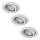 Rabalux - SET 3xLED Lampada da incasso per bagno 3xGU10/3W/230V IP40